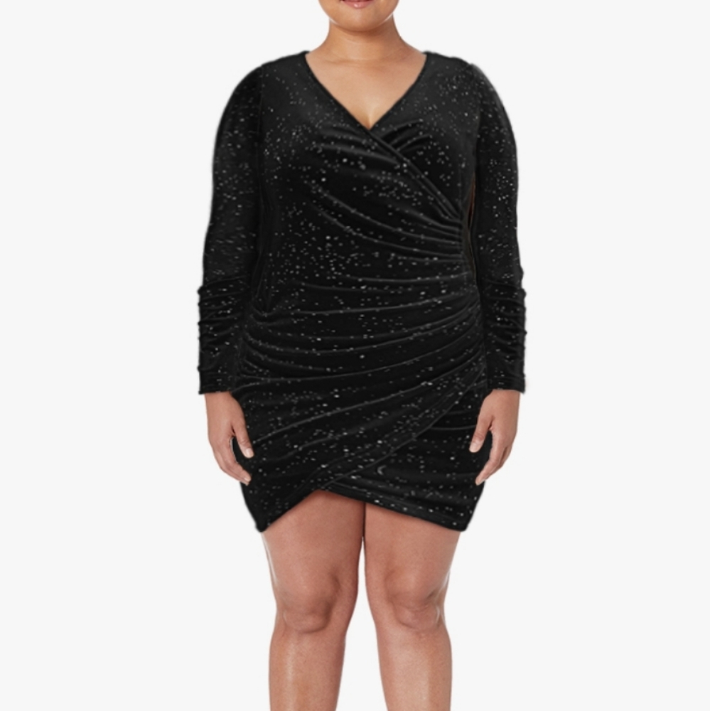 Velvet Sparkle Dress XXL